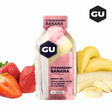 (6 Packs) GU Energy Gel Strawberry Banana - Expiry Date: Feb 2025