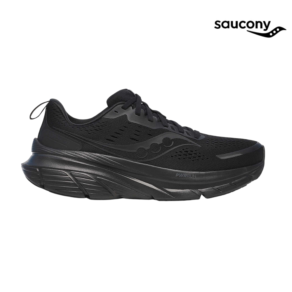 Saucony Men Guide 18 Wide Triple Black - Main Image