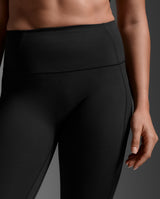 2XU Women Fluid Hi-Rise Tights - Black / Black