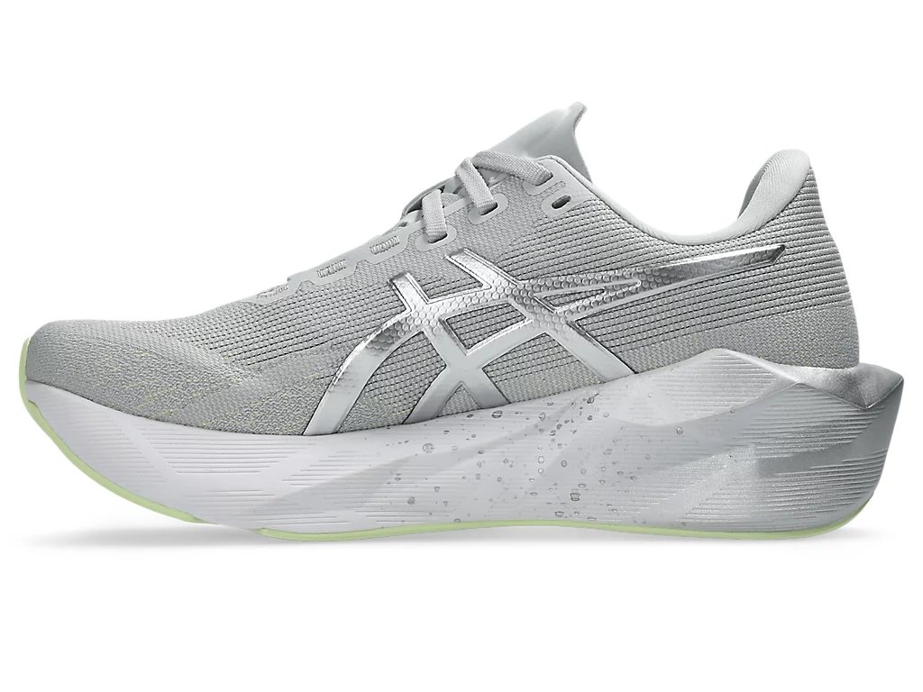 Asics Women Novablast 6 - Platinum Platinum / Glow Green