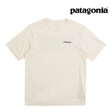 Patagonia Men P-6 Logo T-Shirt - Undyed Natural