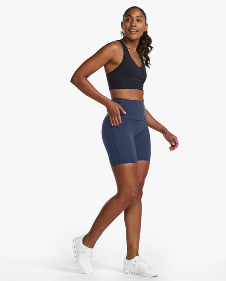 2XU Women Form Stash Hi-Rise Bike Short - India Ink / India Ink1