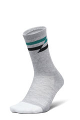 Feetures Active Elite Max Cushion Mini Crew - Gray Track