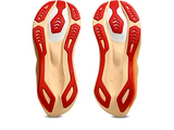 ASICS Men Novablast 6 - White / Orange Glow