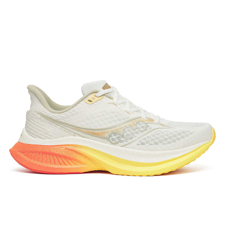 Saucony Men Endorphin Speed 5 Wide - Ivory / Fire