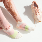 Feetures Active Elite Ultra Light Cushion No Show Tab - Sandy Melon