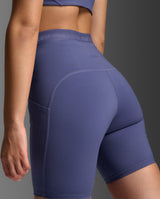 2XU Women Form Stash Hi-Rise Bike Short - Future Dusk / Future Dusk