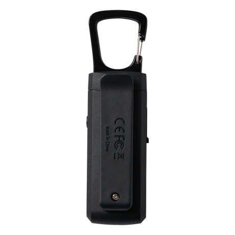 Nathan Sports Siren LED Alarm RX Loud 120+ DB - Black / Silver