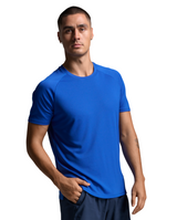 2XU Men Aero Mesh Tee - Surf / Silver Reflective