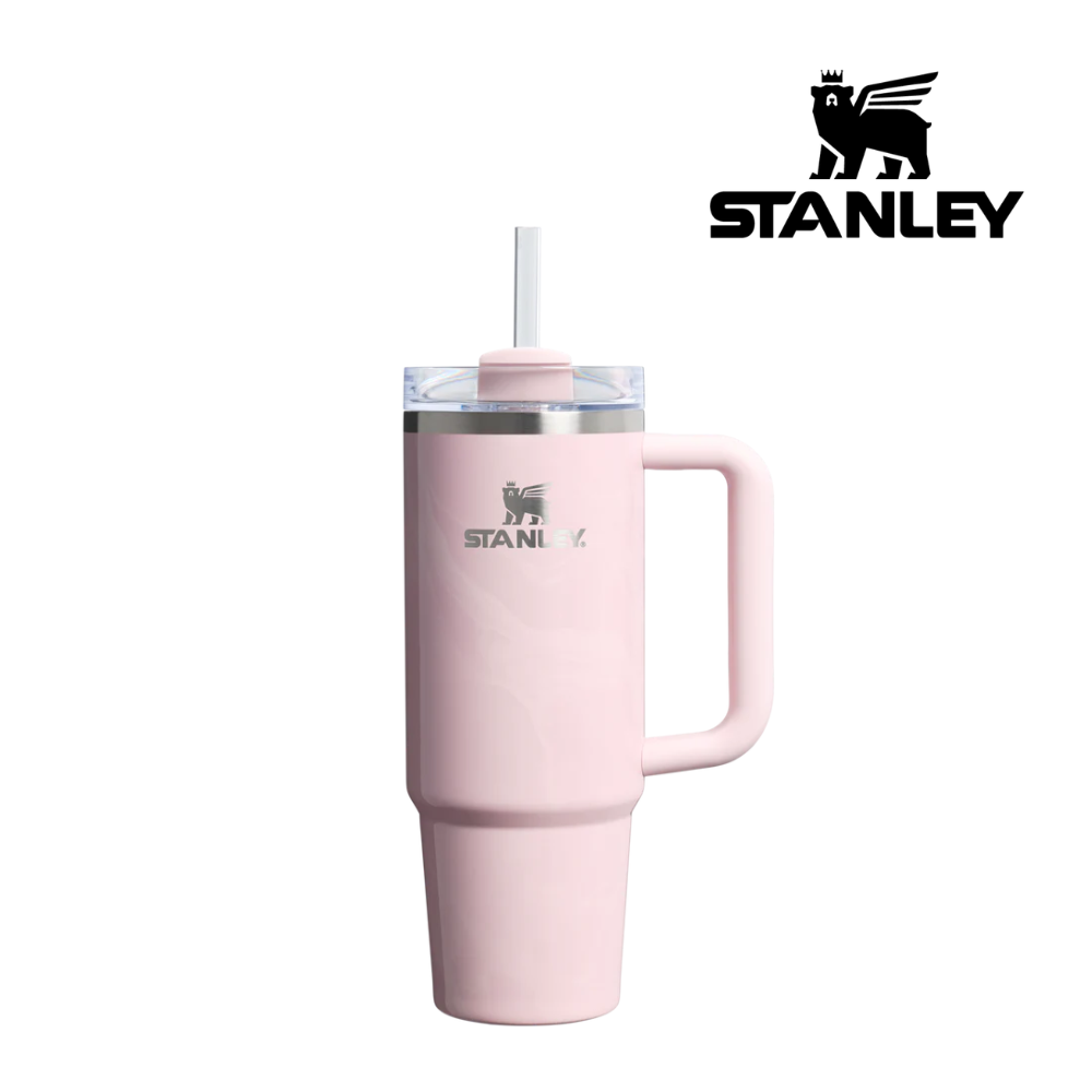 Stanley Quencher 2.0 Flowstate Tumbler 30Oz - Pink Amethyst Calacatta