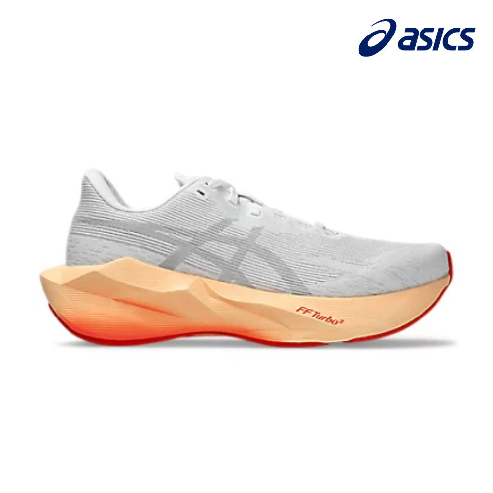 ASICS Women Novablast 6 - White / Vivid Coral