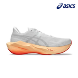 ASICS Women Novablast 6 - White / Vivid Coral