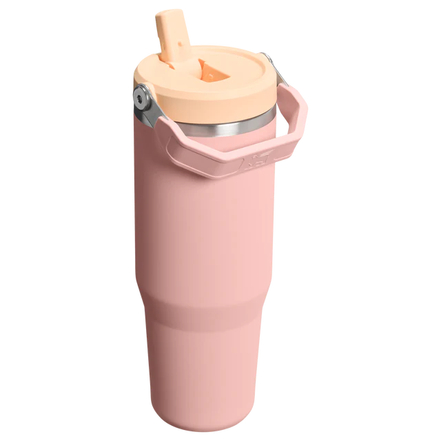 Stanley Iceflow Flip Straw 2.0 Tumbler 30Oz - Peach Rose