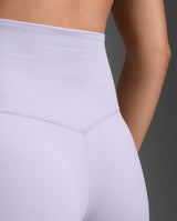 2XU Women Fluid Hi-Rise 5 Inch Shorts - Virtual Violet/Virtual Violet
