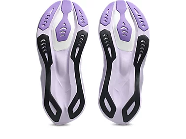 ASICS Women Novablast 6 Wide - White / Murasaki
