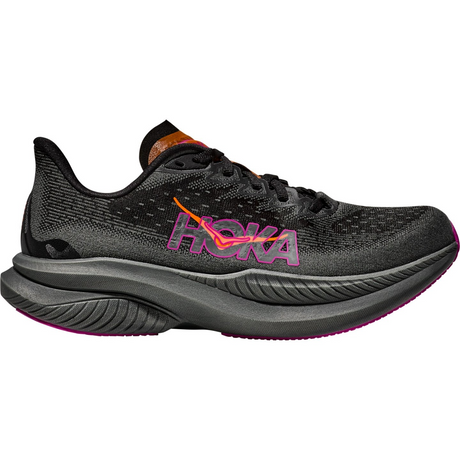 HOKA Women Mach 6 - Black / Fuchsia