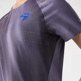 NEDAO Women Qiflow Running T-Shirt Vortex - Aurora Indigo