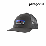 Patagonia P-6 Logo LoPro Trucker Hat - Forge Grey