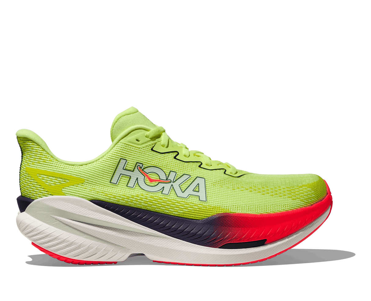 HOKA Men Mach X 3 Wide - Neon Yuzu / Squid Ink