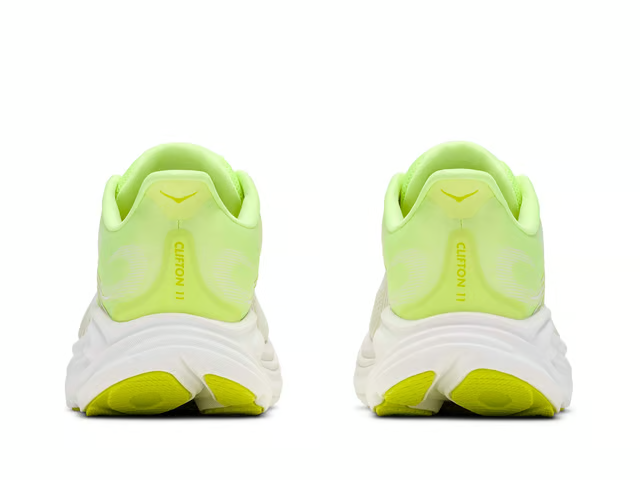 HOKA Women Clifton 11 Wide - Neon Yuzu / Frost