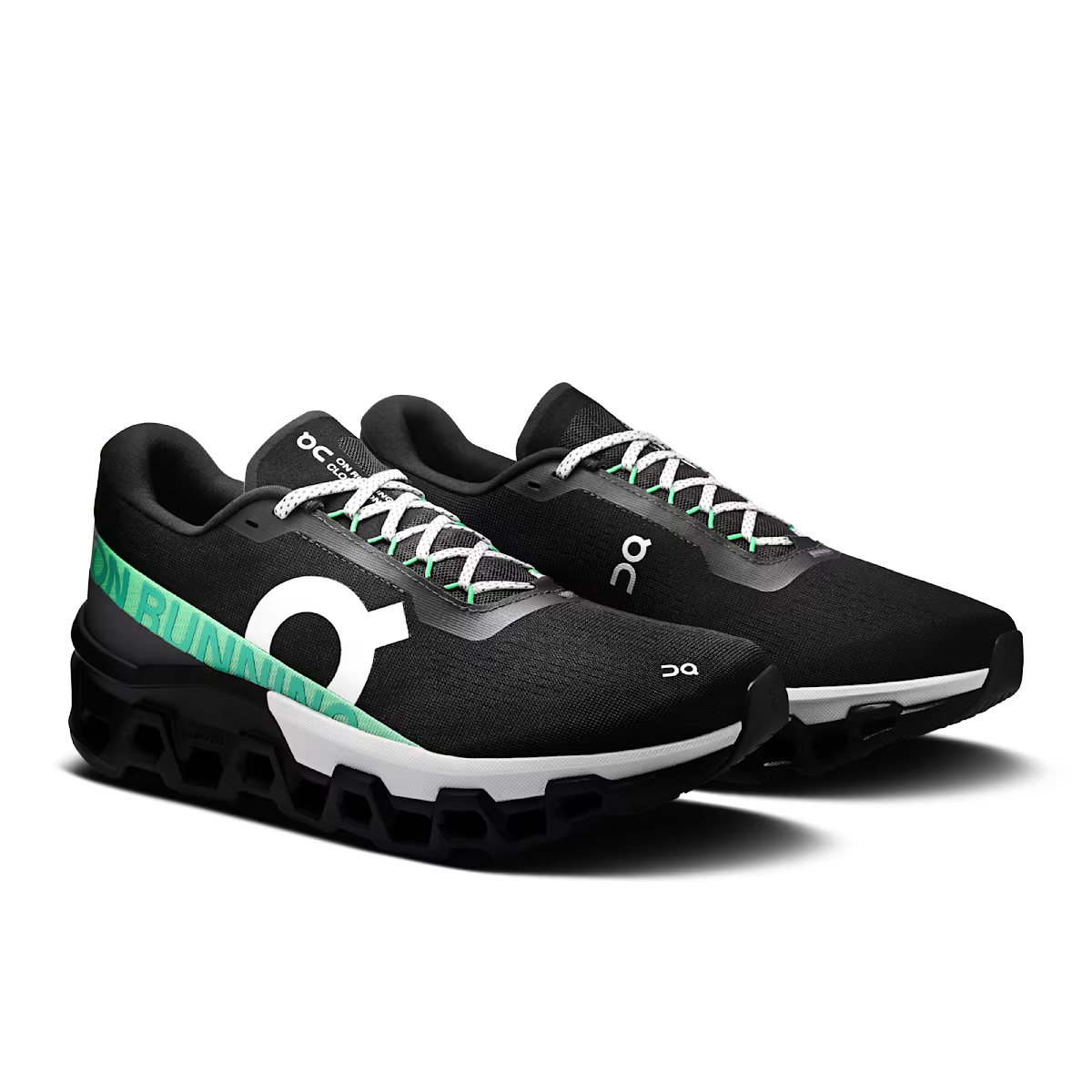 On Men Cloudmonster 2 - Black / Glacier