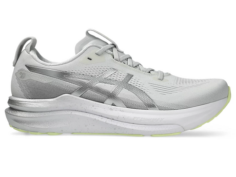 ASICS Men Gel-Kayano 33 - Platinum Platinum / Glow Green