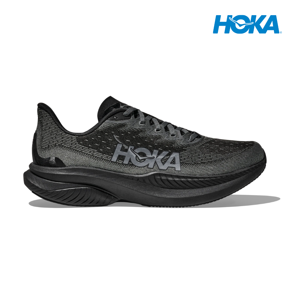 HOKA Men Mach 6 Wide - Black / Outer Orbit – Running Lab Malaysia