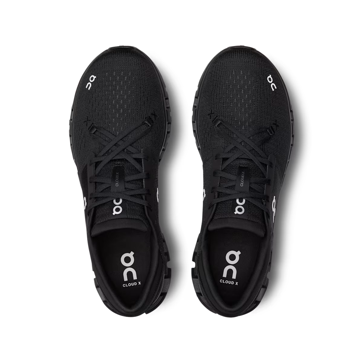 On Running Men Cloud X 4 - Black / Eclipse