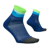 Feetures Active Elite Ultra Light Cushion Quarter - Surfboard Blue