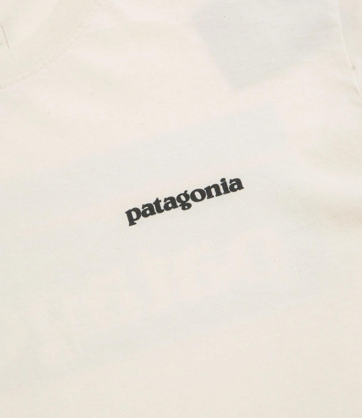 Patagonia Men P-6 Logo T-Shirt - Undyed Natural