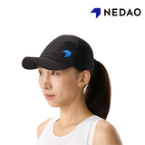 NEDAO Unisex Breezeflex Soft Brim Cap - Black