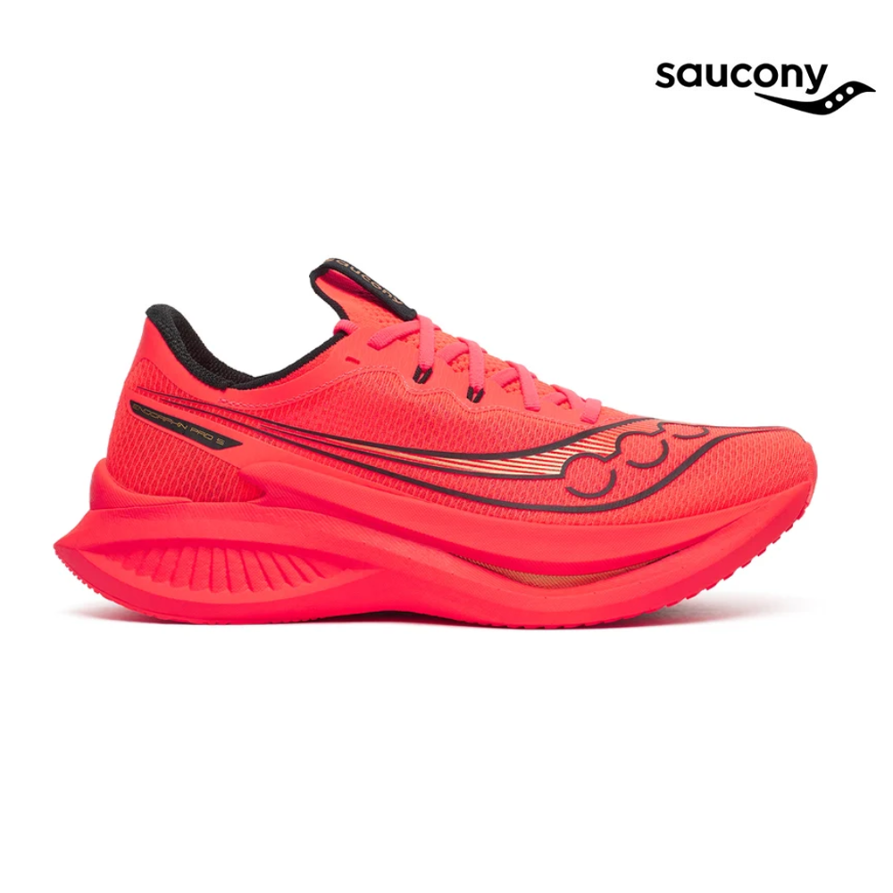 Saucony Men Endorphin Pro 5 - Vizired / Black