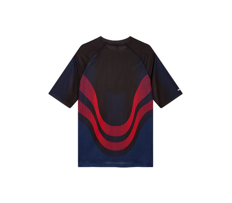 SOAR Women Race Tee - Black Red Navy