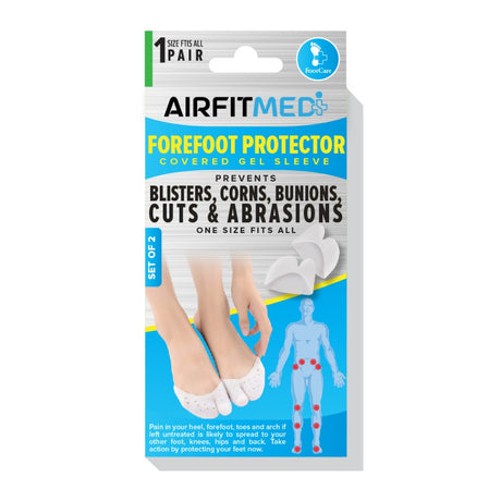 Airfit Medi Forefoot Protector Covered Gel Sleeve