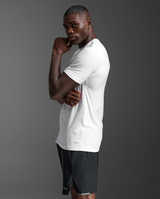 2XU Men Signature Soft Jersey Tee - White / White