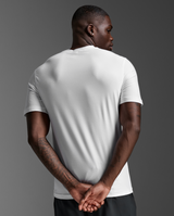 2XU Men Signature Soft Jersey Tee - White / White