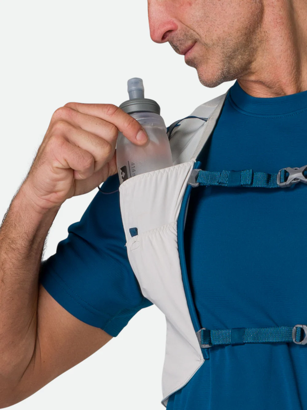 Nathan Pinnacle Featherlite 1.5L Hydration Vest - Vapor Grey