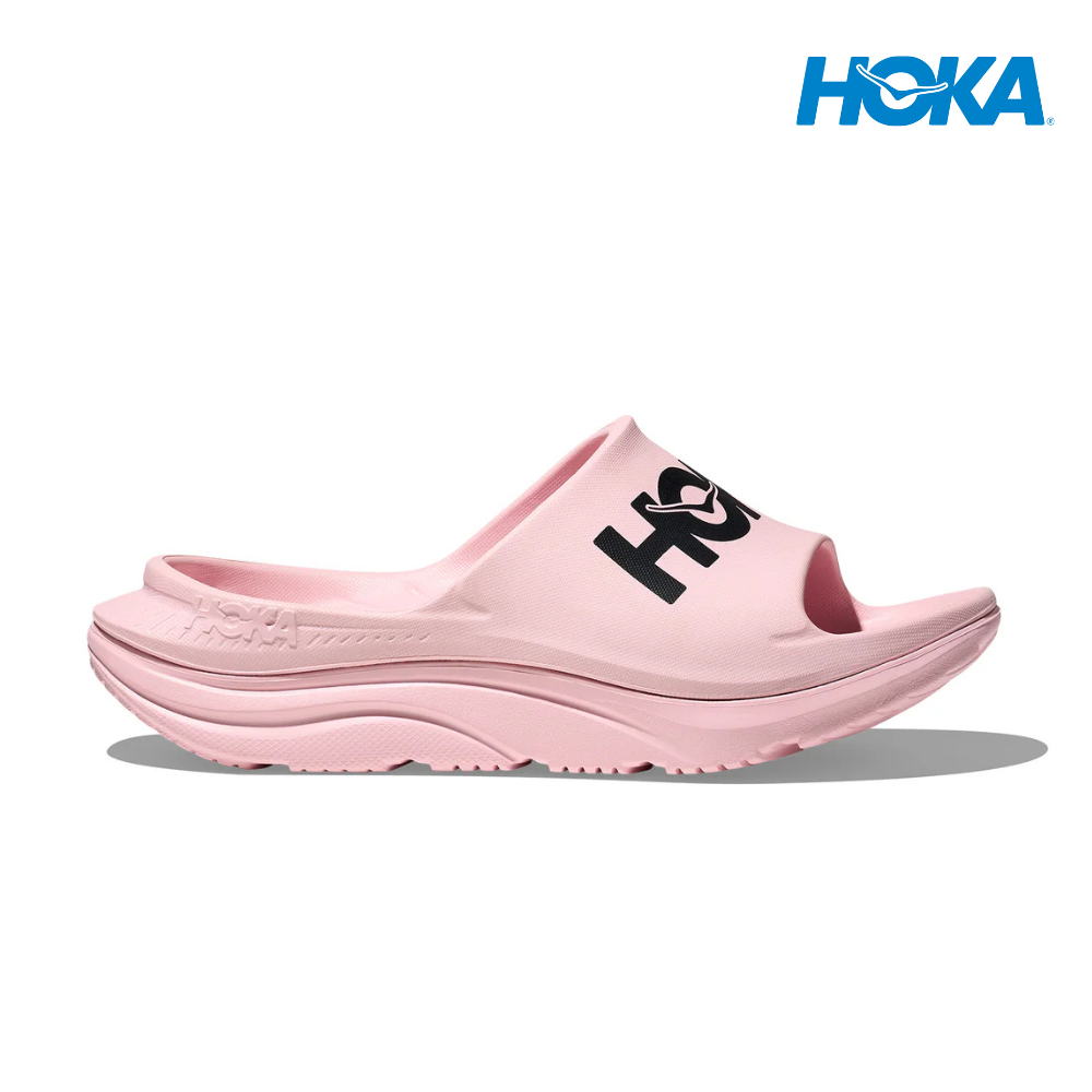 HOKA Unisex Ora Athletic Slide - Carnation / Black