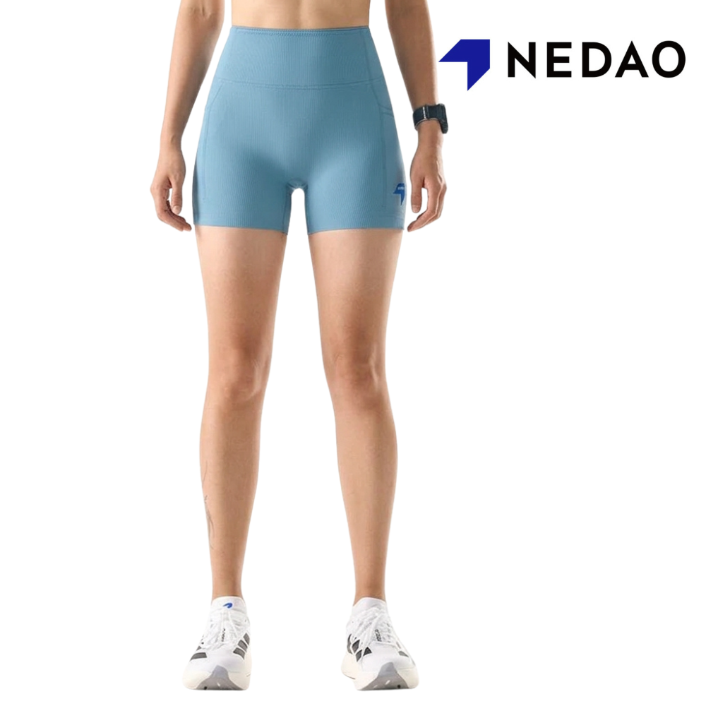 NEDAO Women Velocityx Pro Short Tights - Morning Mist Blue