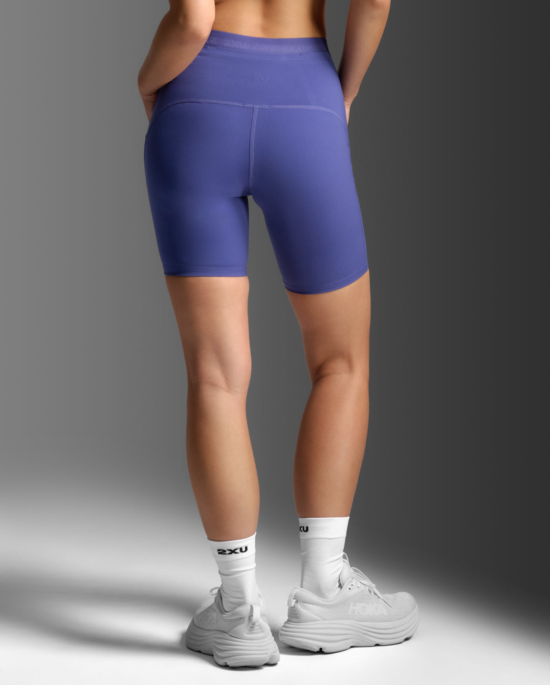 2XU Women Form Stash Hi-Rise Bike Short - Future Dusk / Future Dusk