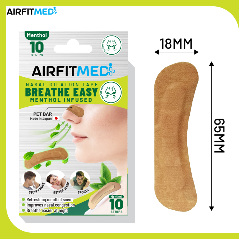AirFit Medi -Nasal Dilation Tape Menthol Infused