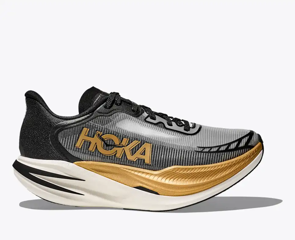 HOKA Unisex Cielo X1 2.0 - Black / Gold