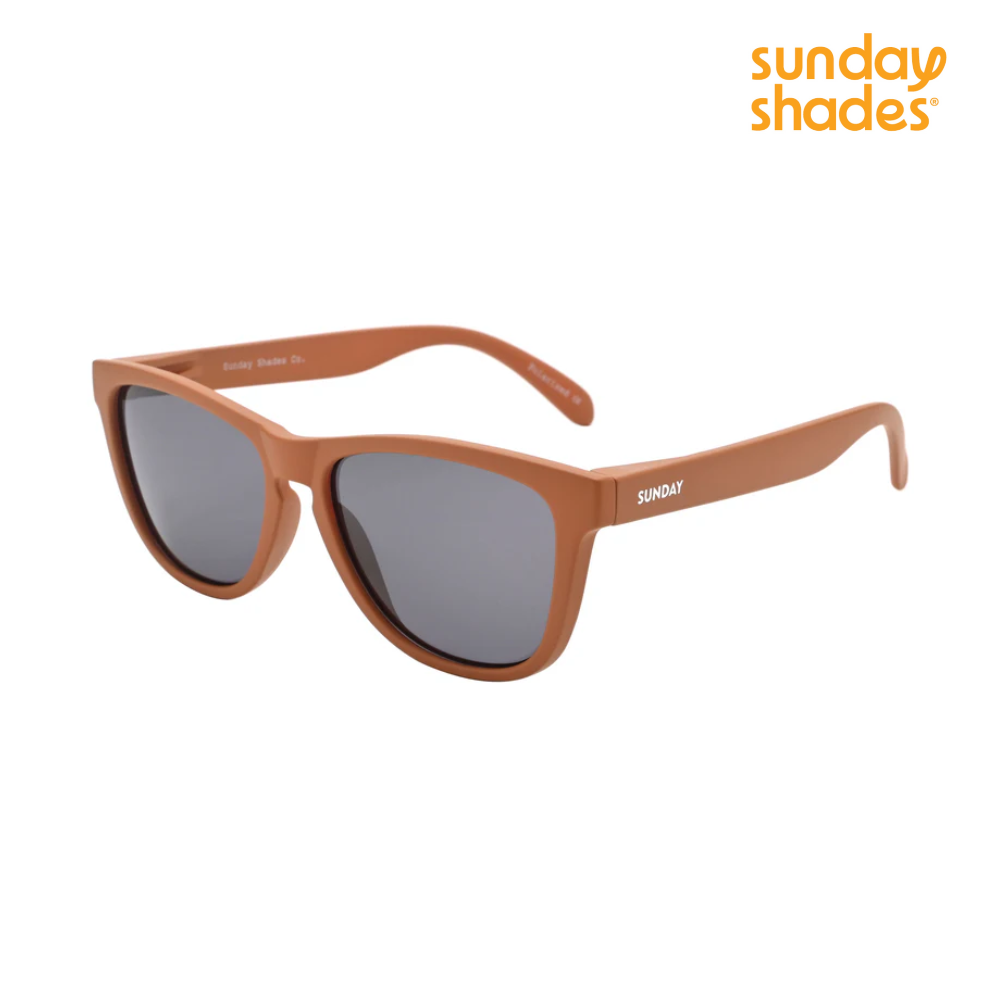 Sunday Shades Classic Series Sunglasses - Caramel Coffee