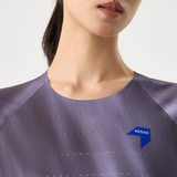 NEDAO Women Qiflow Running T-Shirt Vortex - Aurora Indigo