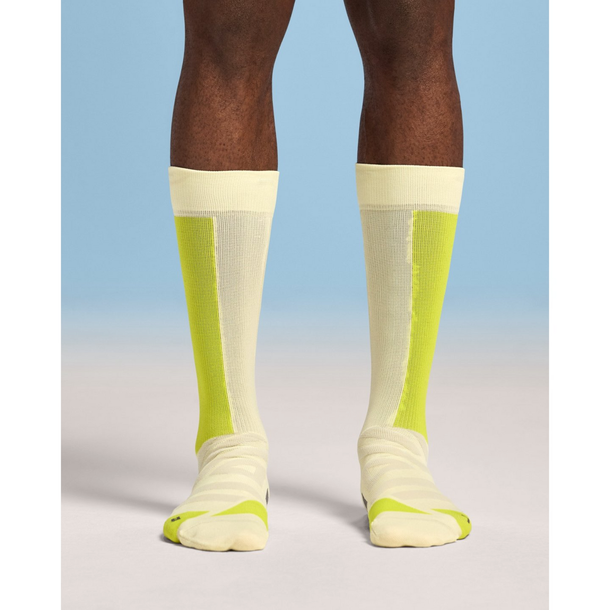 On Running Men Performance High Sock - Seedling / Kiwi