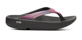 OOFOS Women OOlala Limited - Black Disco Zebra