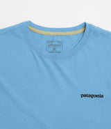 Patagonia Men P-6 Logo T-Shirt - Shore Blue