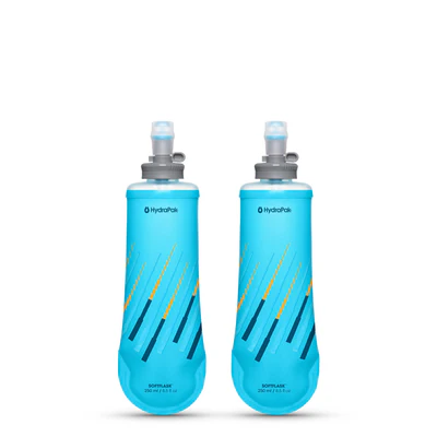 HydraPak Softflask 250ML - 2- Pack Malibu Blue